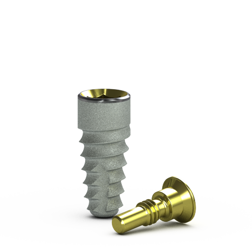 Tapered Internal Implant, 3.8 x 9mm, Mountless, RBT