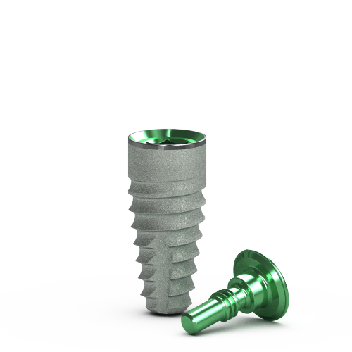 Tapered Internal Implant, 4.6 x 10.5mm, Mountless, RBT
