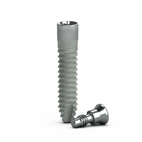 Tapered Internal Implant, 3.0 x 15mm, Mountless, RBT+Laser-Lok