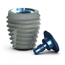 Tapered IM Implant 8 mm x 9 mm, Laser-Lok, RBT