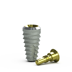 Tapered Platform Switch Implant, 4.6 x 9mm, RBT