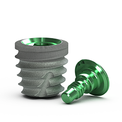 Tapered Short Implant, Laser-Lok, 5.8 x 6 mm, 4.5mm Platform