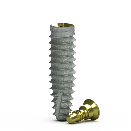 4.2mm x 15mm Tapered Pro Implant, Laser-Lok, RBT Agressive 