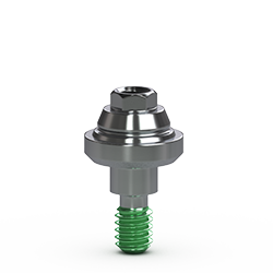4.5mm Multi-unit Abutment, Straight 1mm Collar