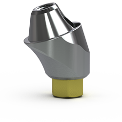 3.5mm Multi-unit Abutment, 17-degree, 4mm Collar