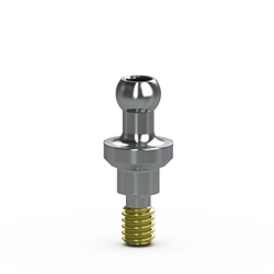 Internal 3.5 mm Ball Abutment, 1mm Collar
