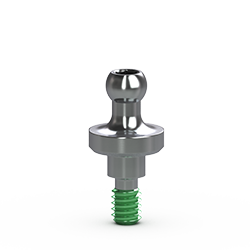 Internal 4.5mm Ball Abutment, 1mm Collar