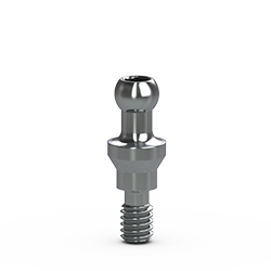 Internal 3.5mm Ball Abutment, 1mm Collar