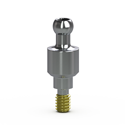 Internal 4.5mm Ball Abutment, 3mm Collar