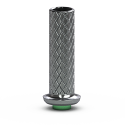 Internal 4.5mm Titanium Temporary Abutment, Non-hexed