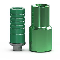 4.5mm Custom Cast Abutment, Hexed