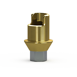 Internal 3.0mm Titanium Base Abutment EXOCAD library Tp3TBL