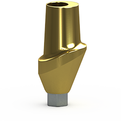 3.0mm Wide Straight Esthetic Abutment, 3mm Buccal Item #: 