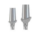 "iSy® Esthomic® abutment, straight, size M, Ø 5.9 mm, gingiva height 3.0-4.5 mm, preparable, incl. iSy® abutment screw, titanium alloy"