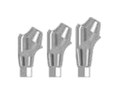 iSy® Multi-unit Abutment,30 angled,incl. abutment screw with reduced head,gingiva height 2.25 mm, titanium alloy