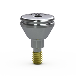 Internal 3.5 Wide Healing Abutment, 3mm Height