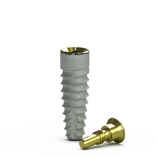 [TRX3812] Tapered Internal Implant, 3.8 x 12mm, Mountless, RBT