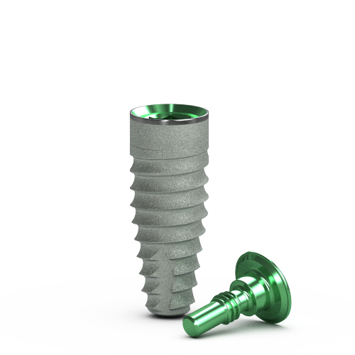 [TRX4612] Tapered Internal Implant, 4.6 x 12mm, Mountless, RBT