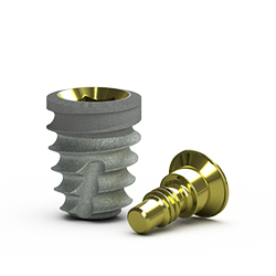 [TSL4606] Tapered Short Implant, Laser-Lok, 4.6 x 6 mm, 3.5mm Platform