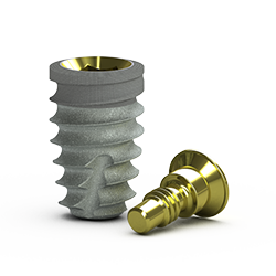 [TSL4607] Tapered Short Implant, Laser-Lok, 4.6 x 7.5mm, 3.5mm Platform