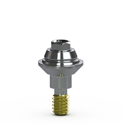 [PYMU1 ] 3.5mm Multi-unit Abutment, Straight 1mm Collar 