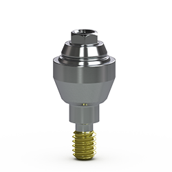 [PYMU3] 3.5mm Multi-unit Abutment, Straight 3mm Collar