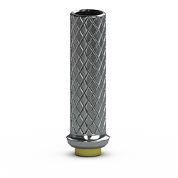 [PYTTN] Internal 3.5mm Titanium Temporary Abutment, Non-hexed