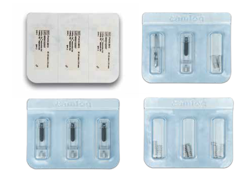 [P1410.3807] iSy® Implants Set 4x, Ø 3.8 mm, length 7.3 mm