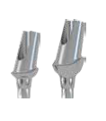 [P2227.4415] "iSy® Esthomic® abutment, 15° angled, size M, Ø 5.9 mm, gingiva height 1.5-2.5 mm, preparable, incl. iSy® abutment screw, titanium alloy"