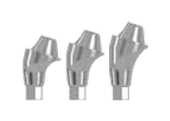 [P2266.4820] iSy® Multi-unit Abutment,17 angled, incl.abutment screw with reduced head,gingiva height 2.25 mm, titanium alloy
