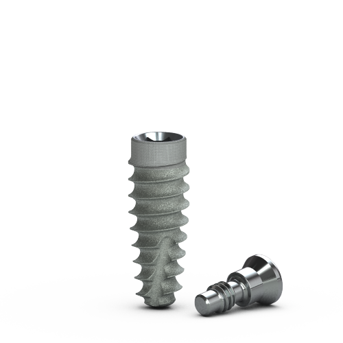 [BTR3810] 3.8mm x 10.5mm Tapered Pro Implant, RBT Agressive  